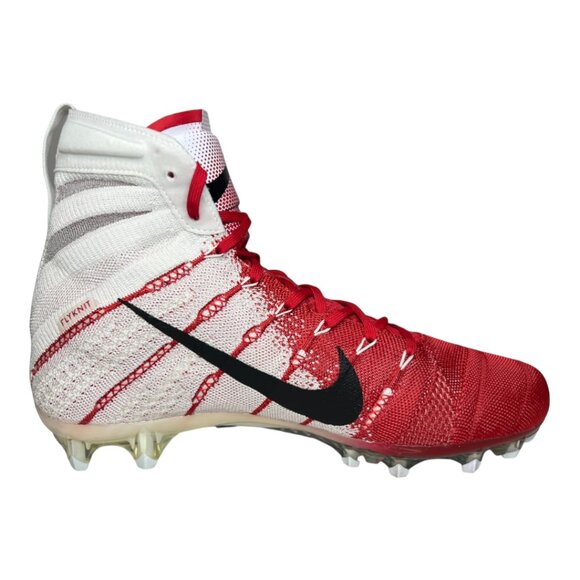 Nike Vapor Untouchable 3 Elite Football Cleats Red White AO3006-160 size 12 - Picture 4 of 7